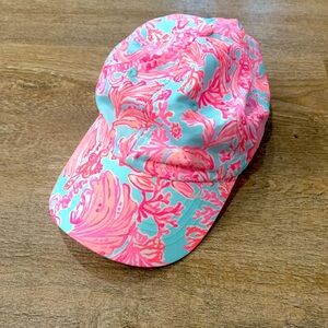 Lilly Pulitzer Colorful Pink and Blue Cap